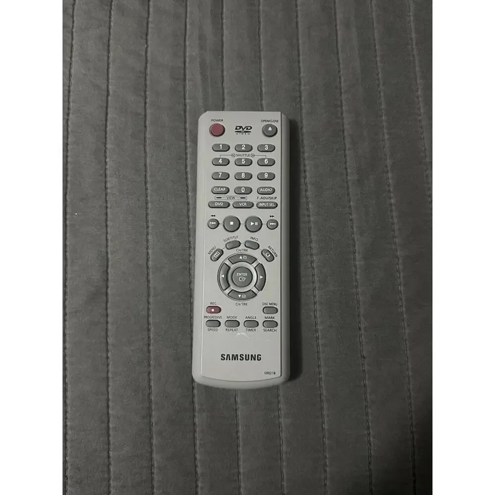 Samsung DVD Remote Control 0021B Gray Original Genuine Factory